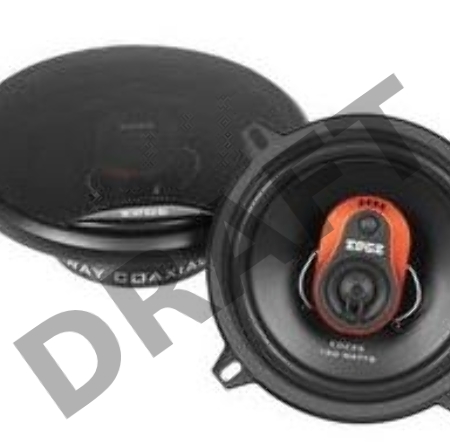 Колонки автомобильные Edge ED225-E8 150Вт 80дБ 4Ом 13см (5дюйм) (ком.:2кол.) коаксиальные трехполосные