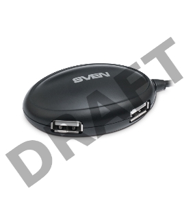 I/O HUB USB2 4PORT HB-401 BLACK SV-012830 SVEN