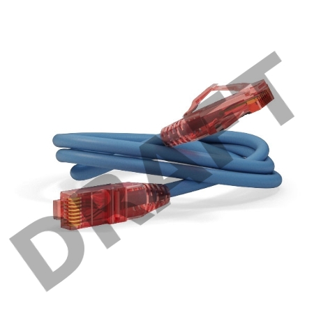 Патч-корд Hyperline PC-LPM-UTP-RJ45-RJ45-C5e-3M-LSZH-BL Патч-корд U/­UTP, Cat.5е, LSZH, 3 м, синий 