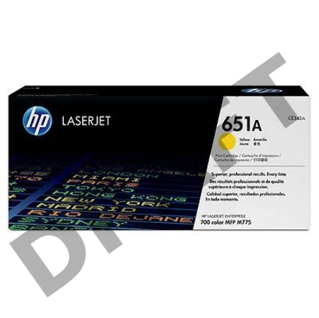 Тонер-картридж HP CE342A желтый LaserJet 700 Color MFP 775 (16000стр.)