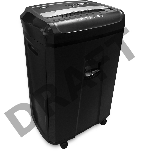 Шредер ГЕЛЕОС УО36-4 (DIN P-4) фрагмент 3,9x30мм, 33 листа (70гр./м²), 36 литров, Уничт.скобы,скрепки,пл.карты,CD.