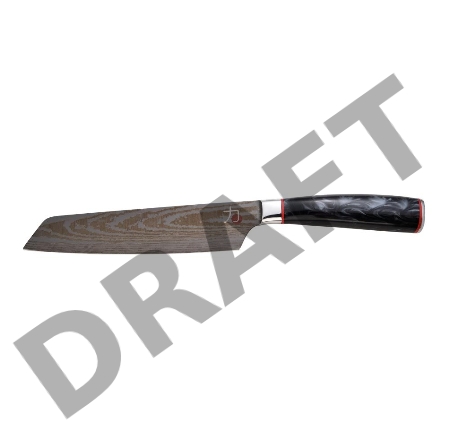 Набор ножей BERGNER 1 ITEMS 20CM BGMP-4127-MBK TETSU