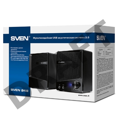 Компьютерная акустика SVEN 248 [SV-016333] 