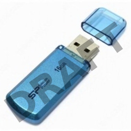 Флеш Диск Silicon Power 16Gb Helios 101 SP016GBUF2101V1B USB2.0 синий