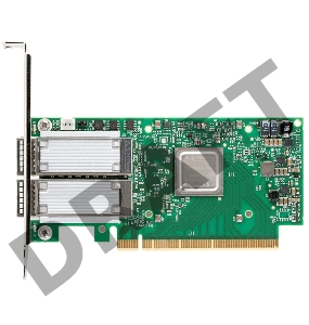 Сетевая карта MELLANOX ConnectX®-5 EN network interface card, 100GbE dual-port QSFP28, PCIe3.0 x16, tall bracket, ROHS R6