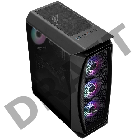 Компьютер IRU Game 510B6GMA MT i5 12400F (2.5) 16Gb SSD1Tb RTX3050 8Gb Free DOS GbitEth 650W черный