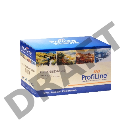Картридж PL-E230/E232/E240 для принтеров Lexmark E230/E232/E234/E238/E240/E330/E332/E340/E342/X340/X342/X203/X204 2500 копий ProfiLine