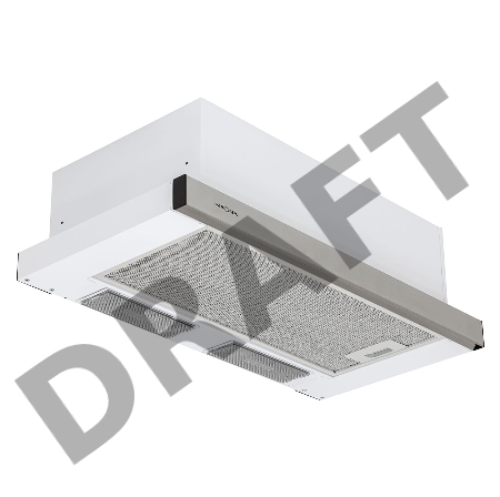 Вытяжка встраиваемая Krona Kamilla 600 inox (1 мотор)