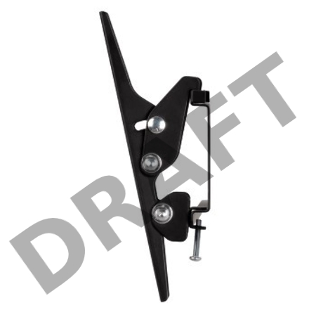 Кронштейн для телевизора Hama H-108715 черный 19