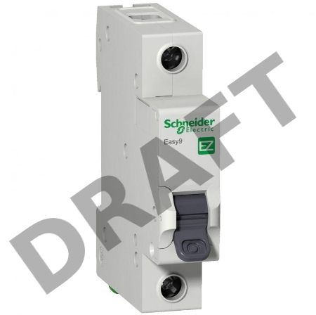 Выключатель автоматический модульный 1п C 6А 4.5кА EASY9 SchE EZ9F34106