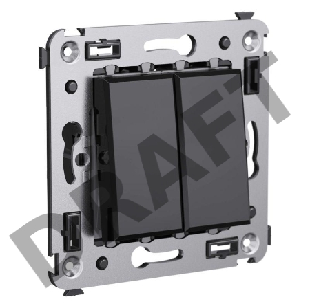 Выключатель 2-кл. СП Avanti 