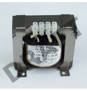 Трансформатор ОСО-0.25-09 220/36В УХЛ3 Кострома ОС0000002365