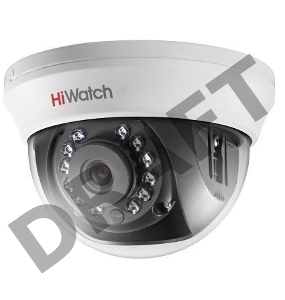 Камера видеонаблюдения Hikvision HiWatch DS-T101 2.8-2.8мм HD TVI цветная корп.:белый