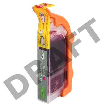 Картридж струйный Cactus CS-CLI426M пурпурный для Canon MG5140 5240 6140 8140 MX884 (8,2ml)