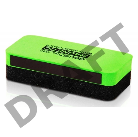 Стиратель для досок Deli E7840 пластик ассорти магнитный