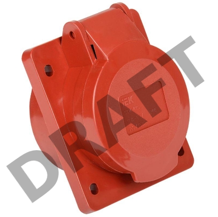 Розетка СП 16А 380В 3P+E+N ССИ-415 IP44 ИЭК PSR42-016-5