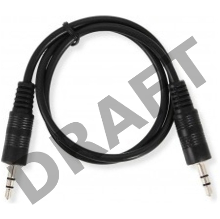 Кабель аудио Ningbo JAAC002-0.5 Jack 3.5 (m)/Jack 3.5 (m) 0.5м. черный     