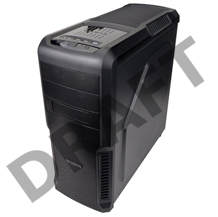 Корпус Zalman Z3 черный без БП ATX 1x120mm 2xUSB2.0 1xUSB3.0 audio bott PSU