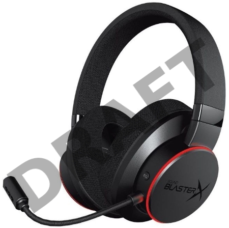 Наушники с микрофоном Creative Sound BlasterX H6 черный 1.5м мониторы оголовье (70GH039000000)