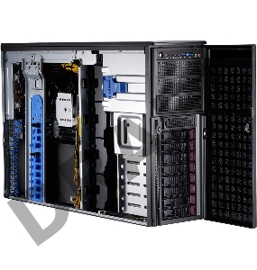 Платформа SuperMicro 7049GP-TRT - 4U/Tower GPU Server - 8x SATA - Dual 10-Gigabit Ethernet - 2200W Redundant