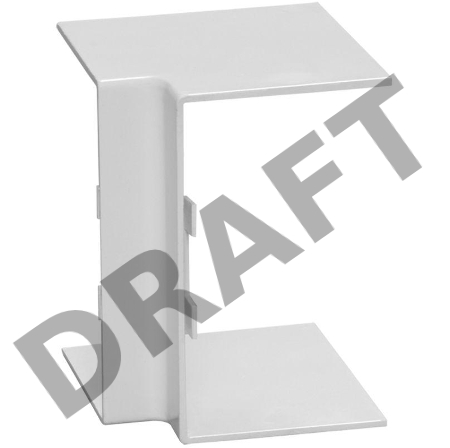 Угол внутренний вертикальный КМВ 100х60 ЭЛЕКОР (уп.2шт) ИЭК CKMP10D-V-100-060-K01