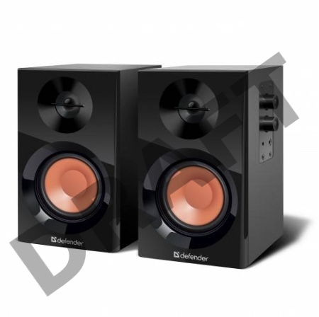 Колонки Defender AURORA S12 {2.0, Актив.колонки 2x6 W (RMS),100 Гц - 20 кГц} 65415