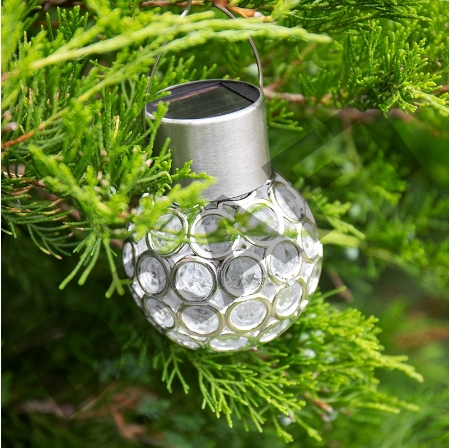 Садовый светильник на солнечной батарее, подвесной (SLR-RB-80)  LAMPER