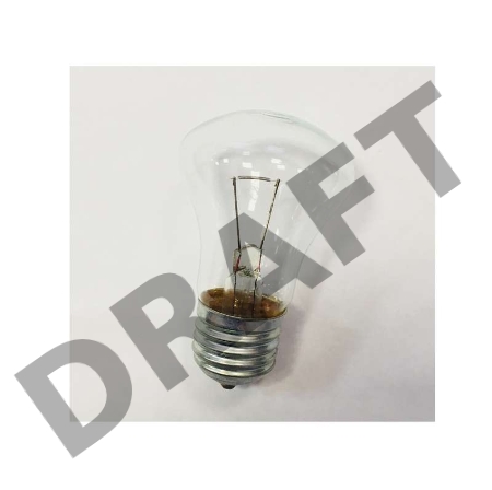 Лампа накаливания МО 60Вт E27 12В (100) КЭЛЗ 8106002