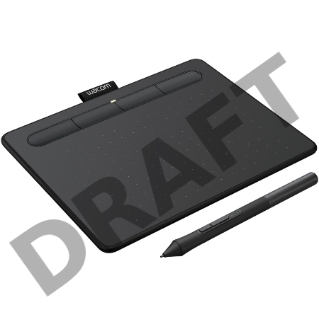 Планшет для рисования Wacom Intuos S CTL-4100K-N USB черный