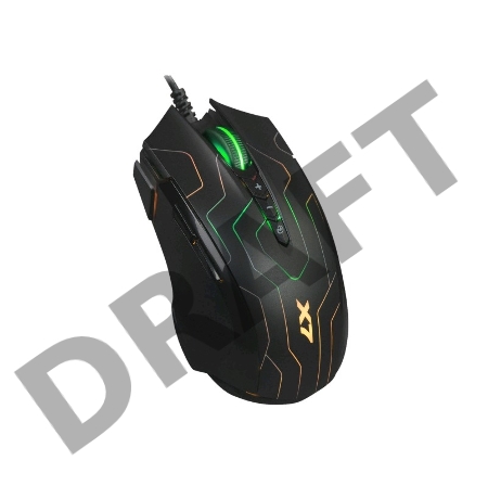 Мышь A4 X89 черный оптическая (2400dpi) USB