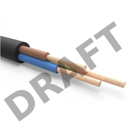 Кабель силовой гибкий КГтп-ХЛ 3х1,5 мм² 150 м ГОСТ 24334-80, ТУ 3544-016-22901100-2015