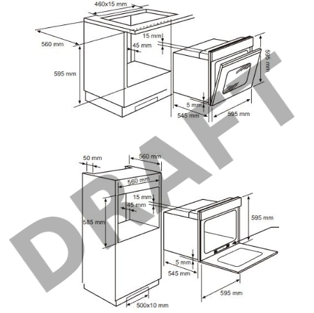 Встраиваемая электрическая духовка Candy FCP502N/E