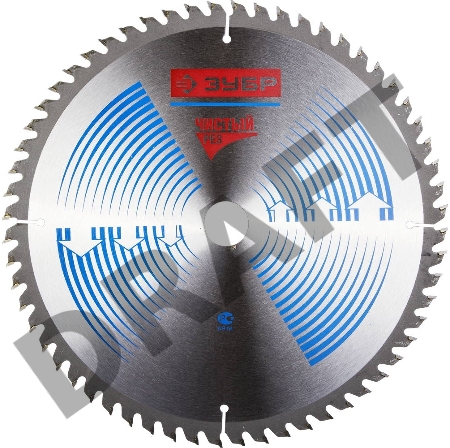 Круг пильный твердосплавный ЗУБР 36905-250-32-60  ЭКСПЕРТ чистый рез по дереву 250х32мм 60T