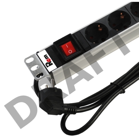 Блок распределения питания ЦМО R-16-8S-V-440-3 гор.размещ. 8xSchuko базовые 16A Schuko 3м