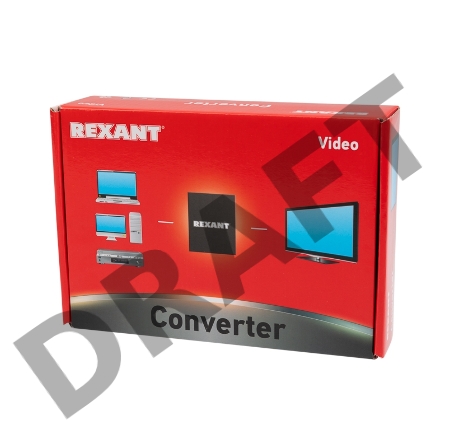 Конвертер BNC + S-video на VGA  REXANT