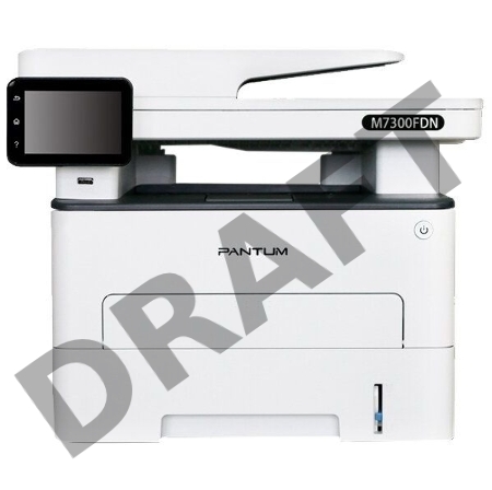 МФУ лазерный Pantum M7300FDN (A4, принтер/сканер/копир/факс, 1200dpi, 33ppm, 512Mb, ADF50, Duplex, Lan, USB) (M7300FDN)