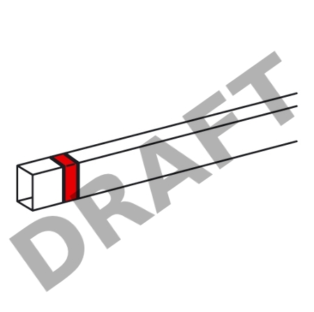 Накладка на стык Legrand 638186 40x40мм белый (упак.:10шт)