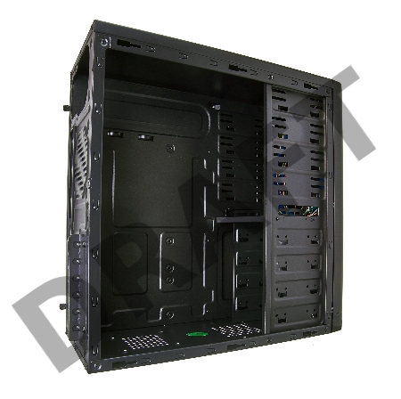 Корпус Miditower ExeGate XP-330U Black, ATX, <XP400, Black,120mm>, 2*USB+2*USB3.0, Audio