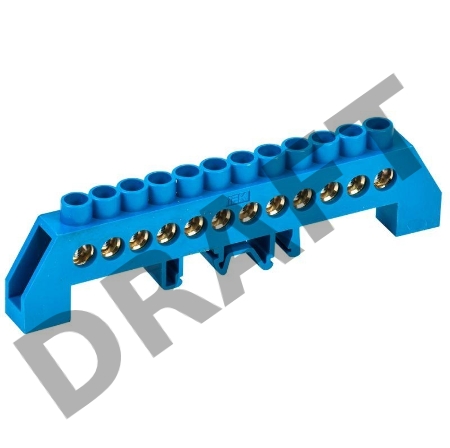 Шина нулевая в комб. DIN-изол. 