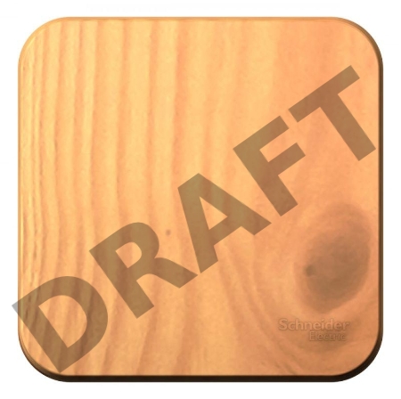 Переключатель 1-кл. ОП BLANCA (сх.6) 10А 250В изол. пласт. ясень SchE BLNVA106015