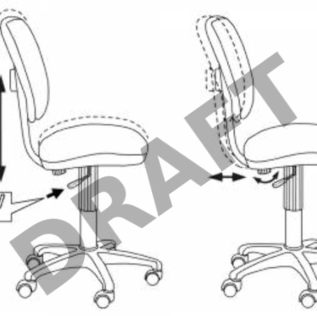 Кресло детское Бюрократ CH-204NX/PENCIL-GN зеленый карандаши