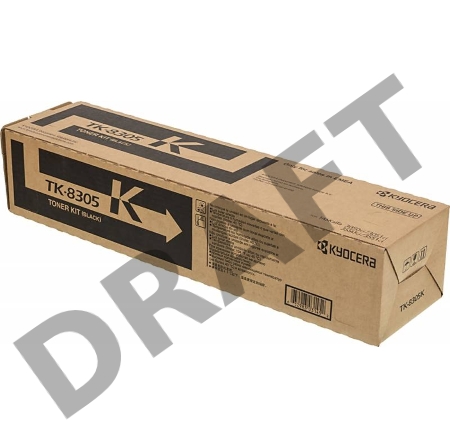 Тонер-картридж Kyocera TK-8305K (1T02LK0NL0/1T02LK0NL1/1T02LK0NLC) черный для TASKalfa 3050ci/3550ci 25000 стр.