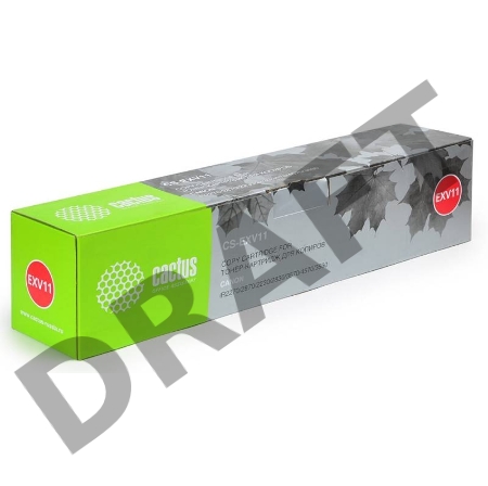 Тонер-картридж Cactus CS-EXV11 для Canon R2270 ; GPR-15/C-EXV11/NPG-25, black, 21000стр