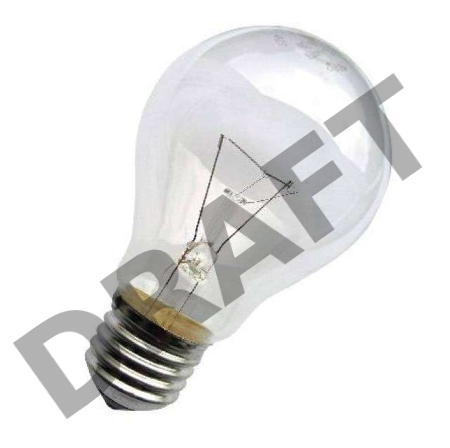 Лампа накаливания Б 95Вт E27 230В (верс.) Лисма 305000200\305003100