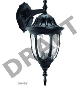 Светильник 4502 (НБУ 60Вт) 60Вт E27 IP43 улично-садовый черн. Camelion 10529