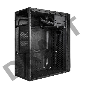 Корпус Miditower ExeGate EX290188RUS AA-442U2-AA400 (ATX, AA400 8 см, 1*USB+2*USB3.0, аудио, черный)