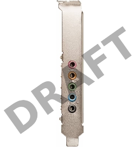 Звуковая карта PCI-E C-media ASIA PCIE 8738 6C,  5.1, oem