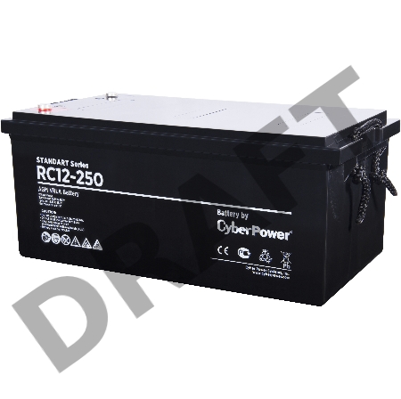 Батарея SS CyberPower Standart series RC 12-250 / 12V 250 Ah