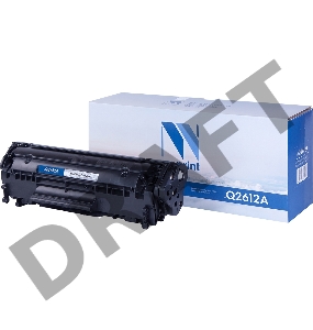 Картридж NV Print совместимый HP Q2612A для LJ 1010/1012/1015/1020/1022/3015/3020/3030 (2000k)