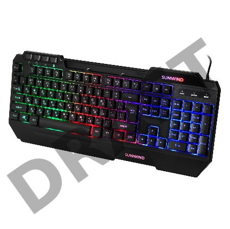 Клавиатура SUNWIND SW-K515G,  USB, черный [1422373]